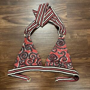 Tory Burch Women's M Haltered Top Paisley Bikini
Size XS
